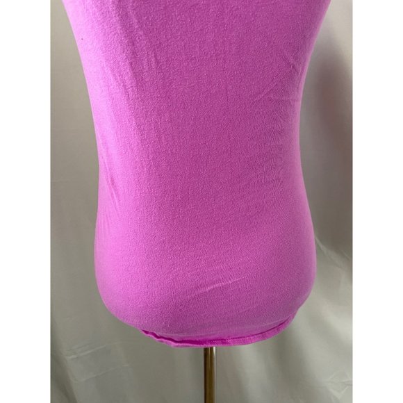 OP Pinkish-Purple Cap Sleeve V-Neck Tee - Picture 8 of 9